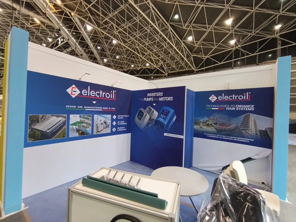 Stand Electroil feria efiaquia valencia 2025 02
