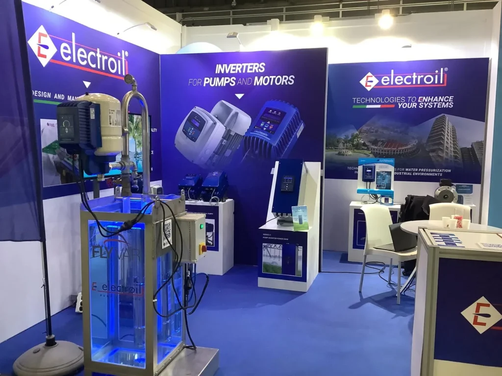 Stand Electroil feria efiaquia valencia 2025 05