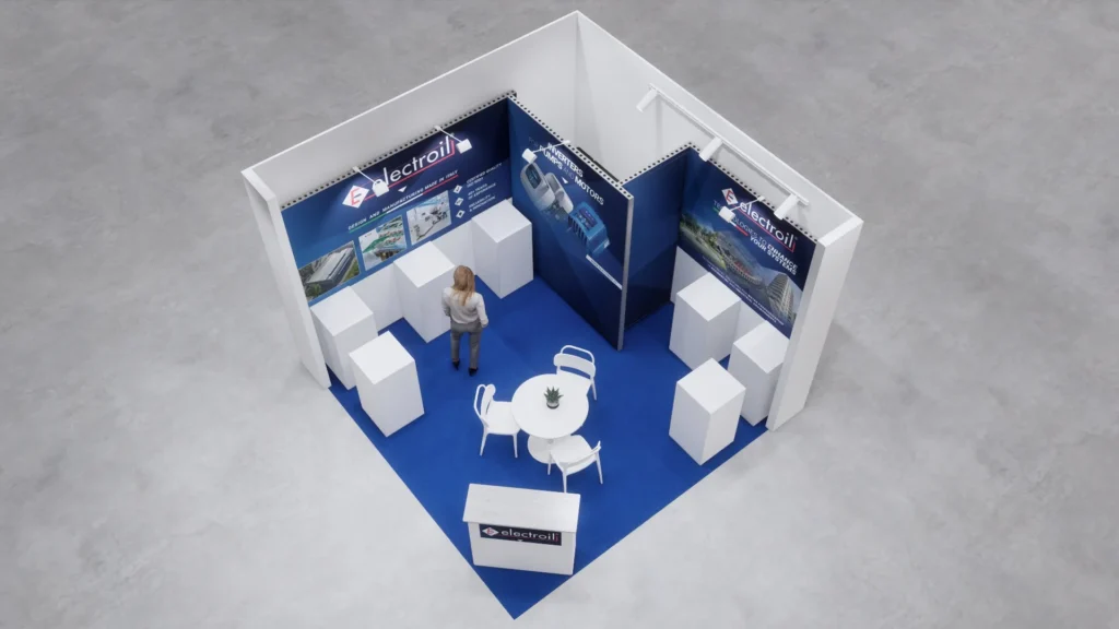 Stand Electroil feria efiaquia valencia 2025 06