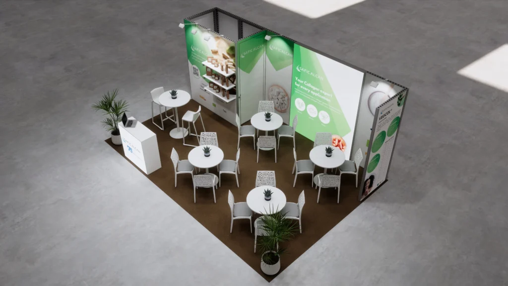 Stand de Feria safic alcan 3D 04