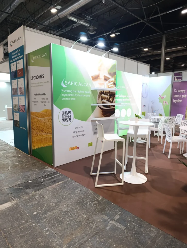 Stand de Feria safic alcan almacen y repisas
