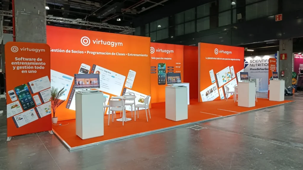 Stand Virtuagym feria SOMA Valencia 2026 02