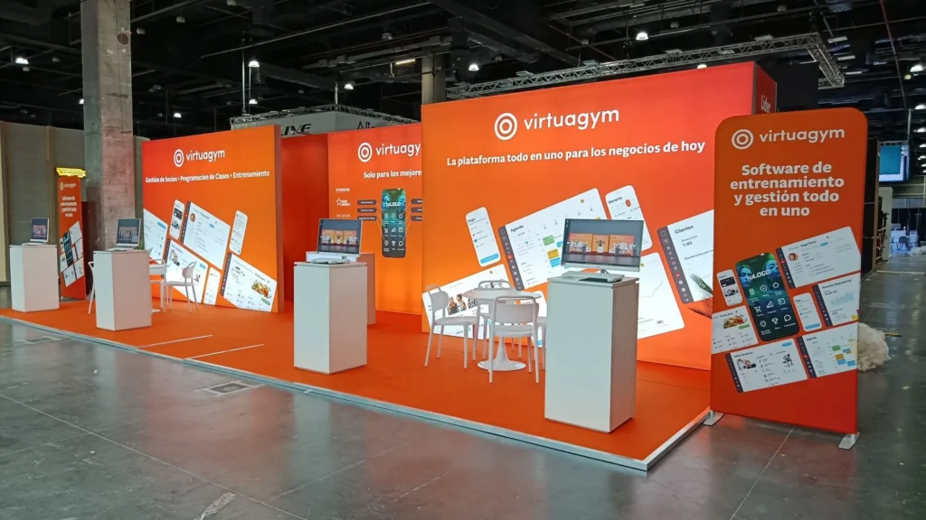 Stand Virtuagym feria SOMA Valencia 2026 03