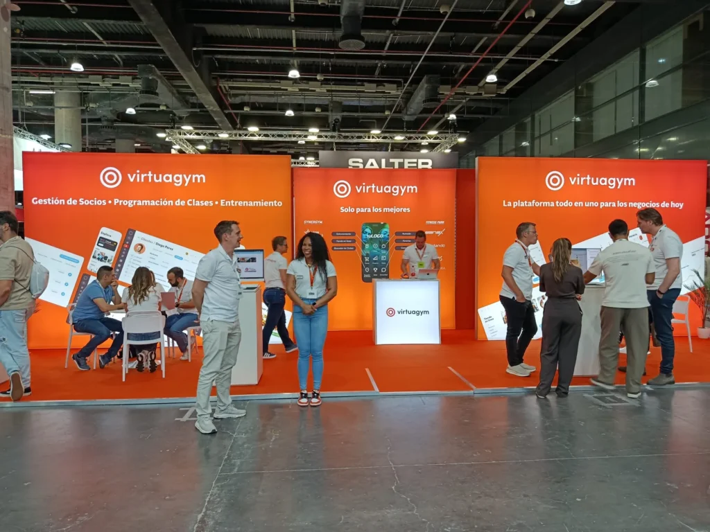 Stand Virtuagym feria SOMA Valencia 2026 06